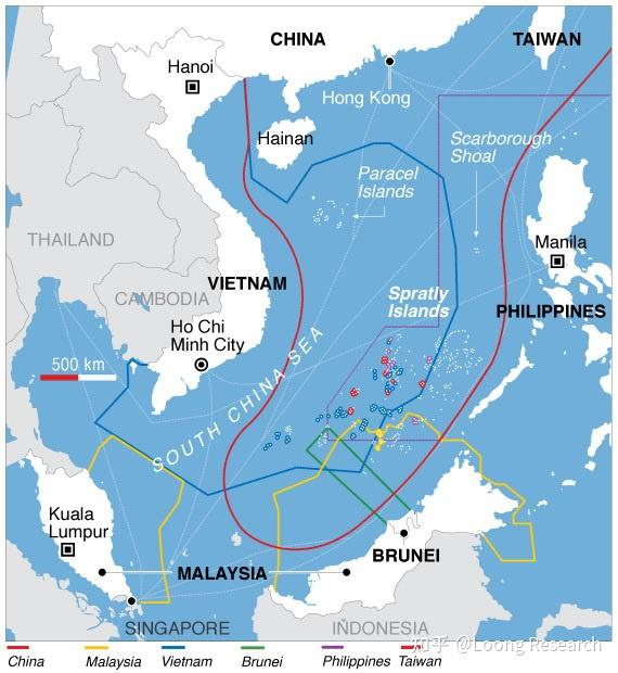 南海防空识别区规划图图片