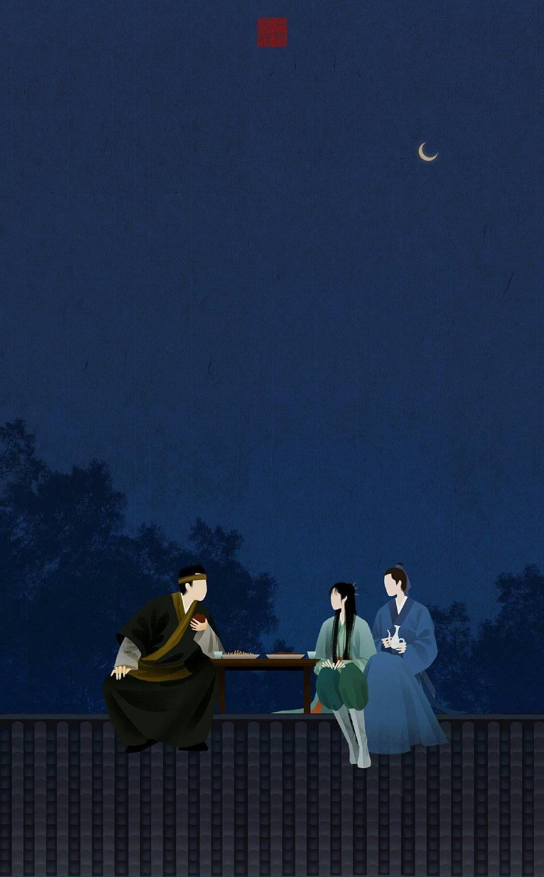 为什么《武林外传》里大家都喜欢在晚上去屋顶? - 知乎