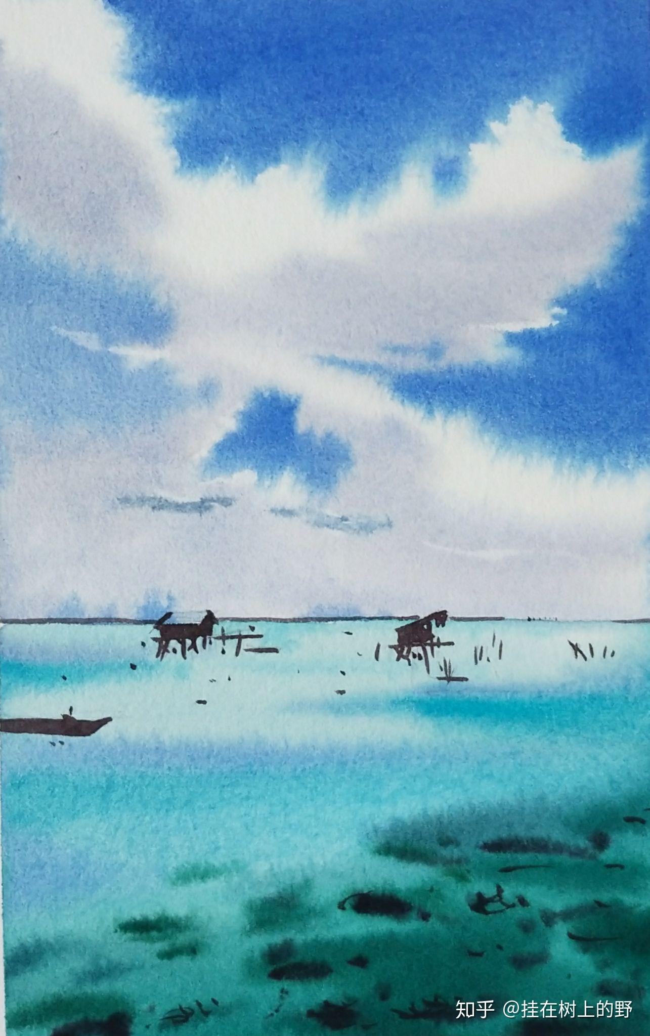 水彩纸画水彩和素描纸画水彩有什么不同?