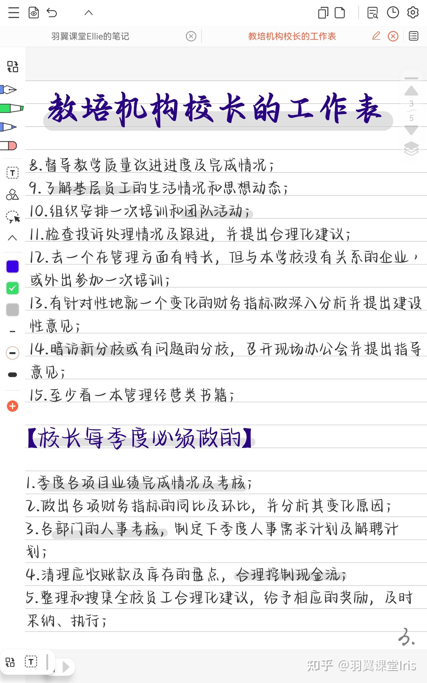 教培机构校长必备工作总结! - 知乎