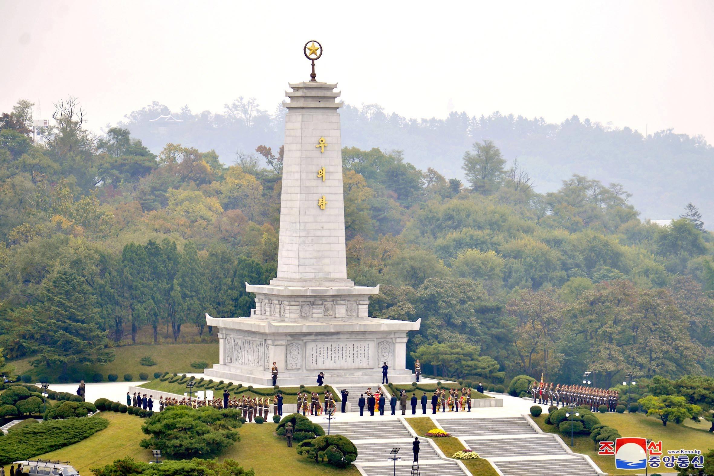 朝鲜著名景点图片图片