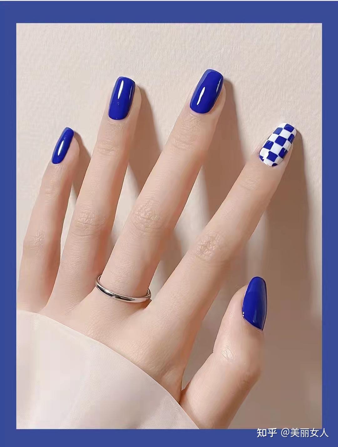 2022年显白又好看的美甲-2021显白美甲图片法式