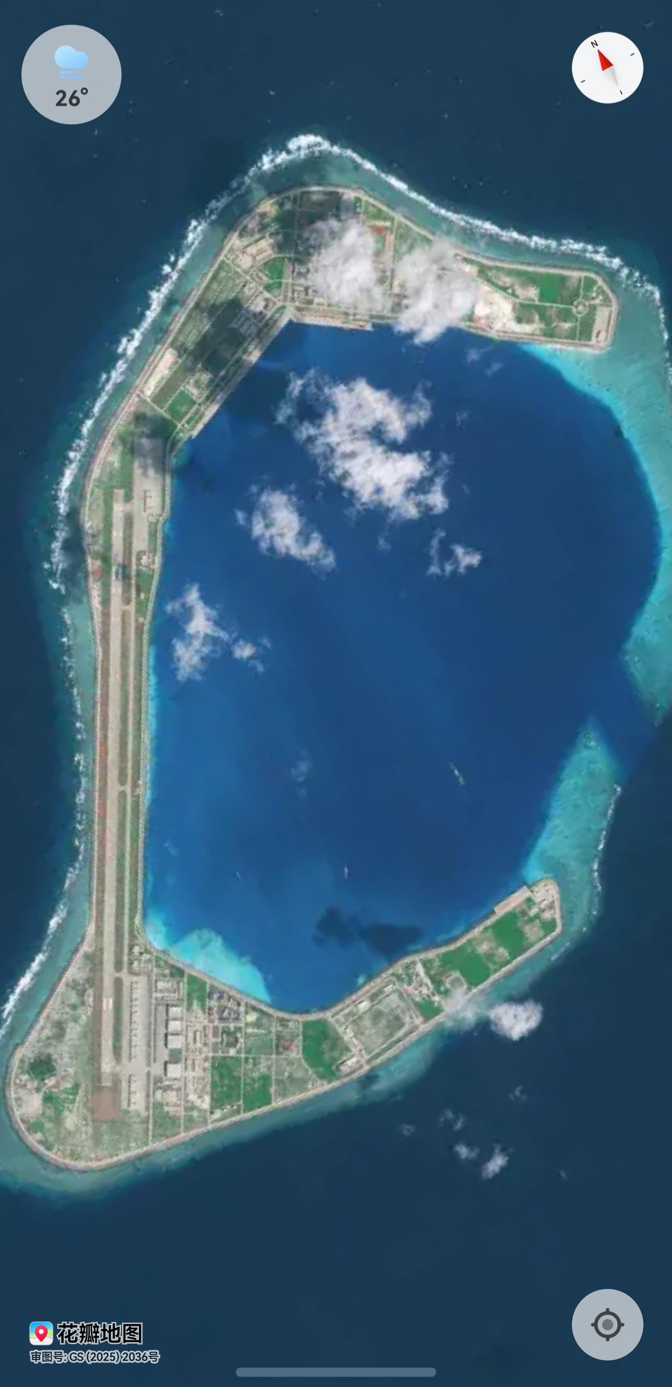 中国南沙群岛美济礁等岛礁卫星图更新(2026.2.11) - 知乎
