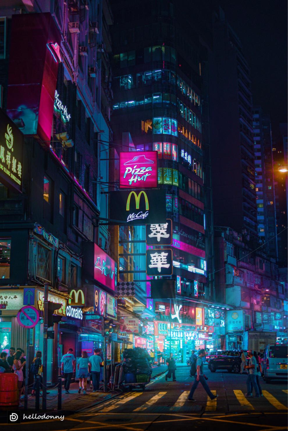 香港赛博朋克2021霓虹深渊