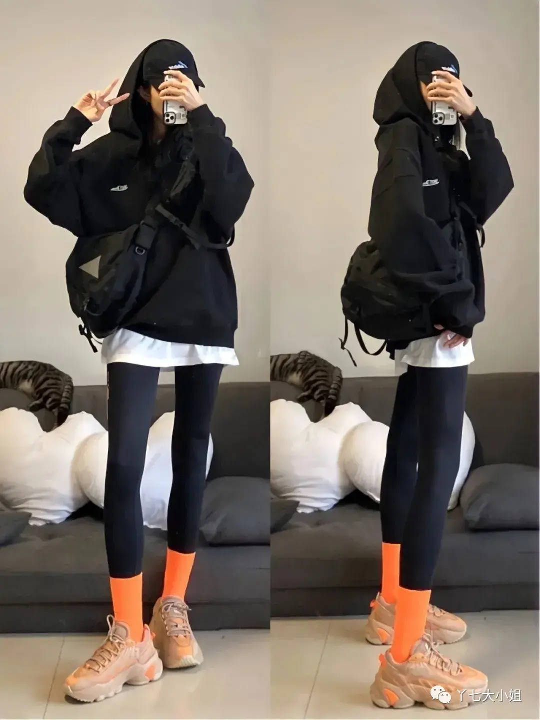 街头酷女孩最爱的卫衣穿搭就这几套没错了