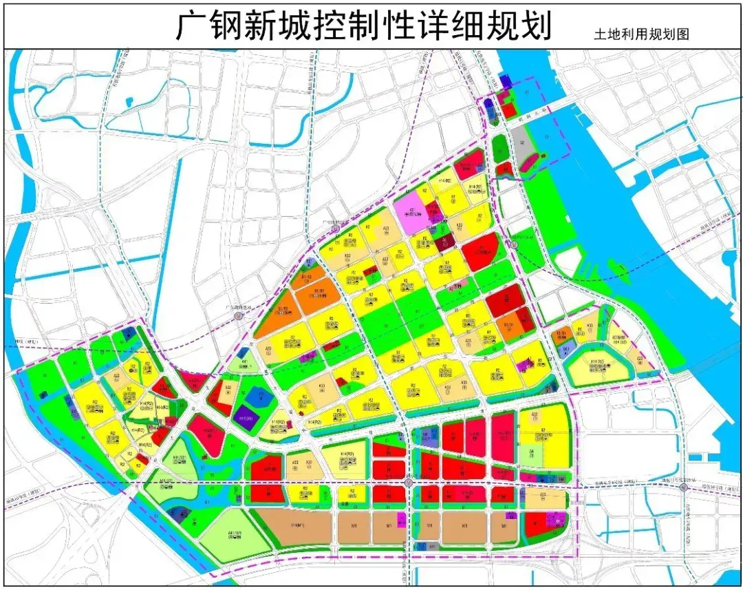 在广州市规划局公布的《广钢新城控制性详细规划》中,广钢新城定位为