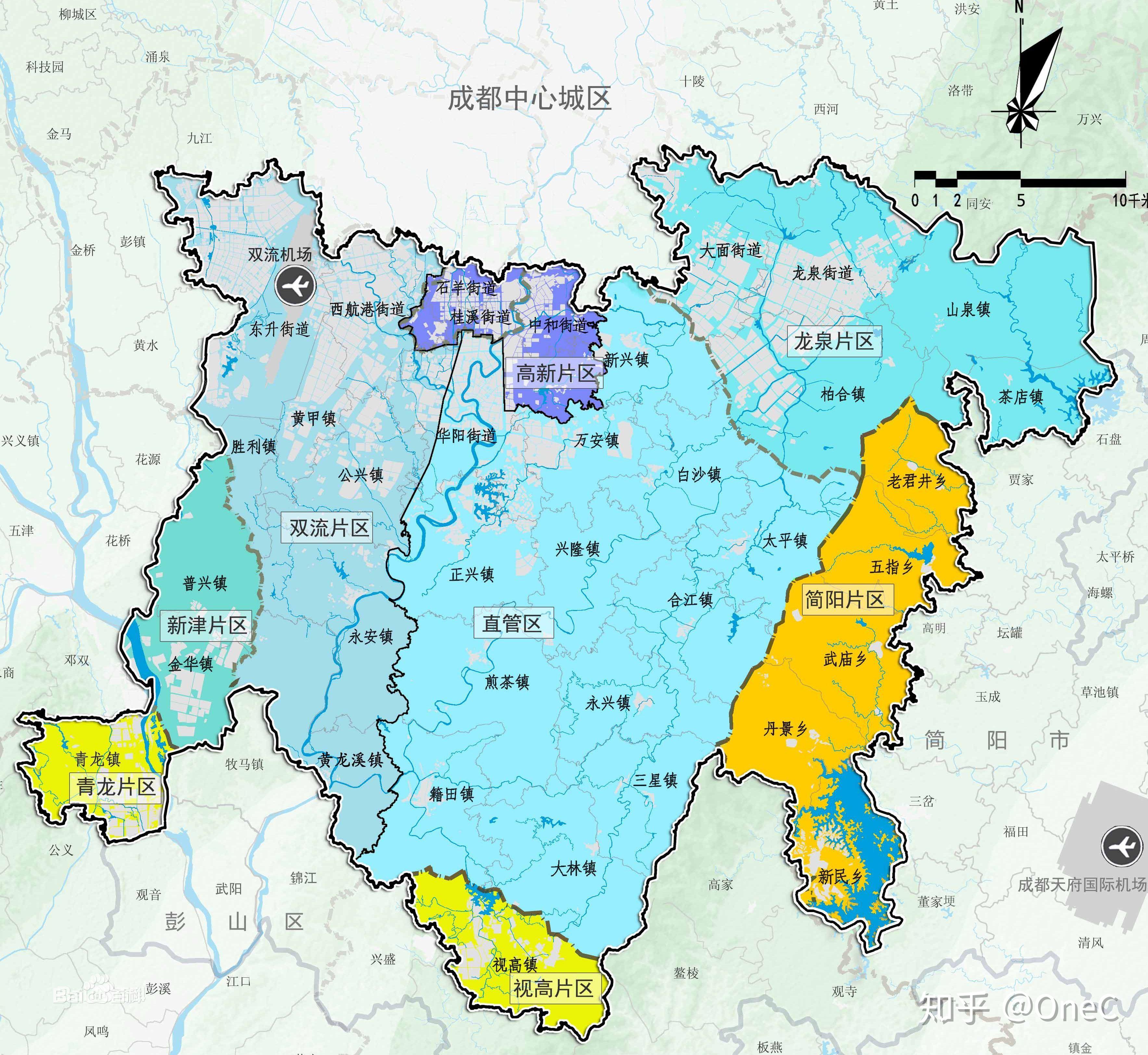 成都天府新区和高新区是什么关系? - 知乎