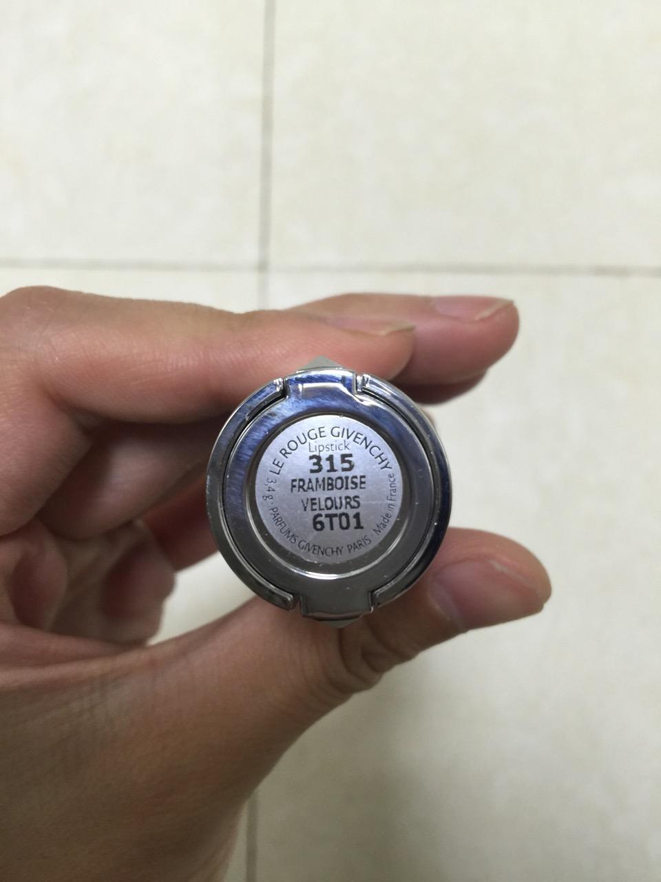 求鉴定纪梵希口红真假315? - 纪梵希