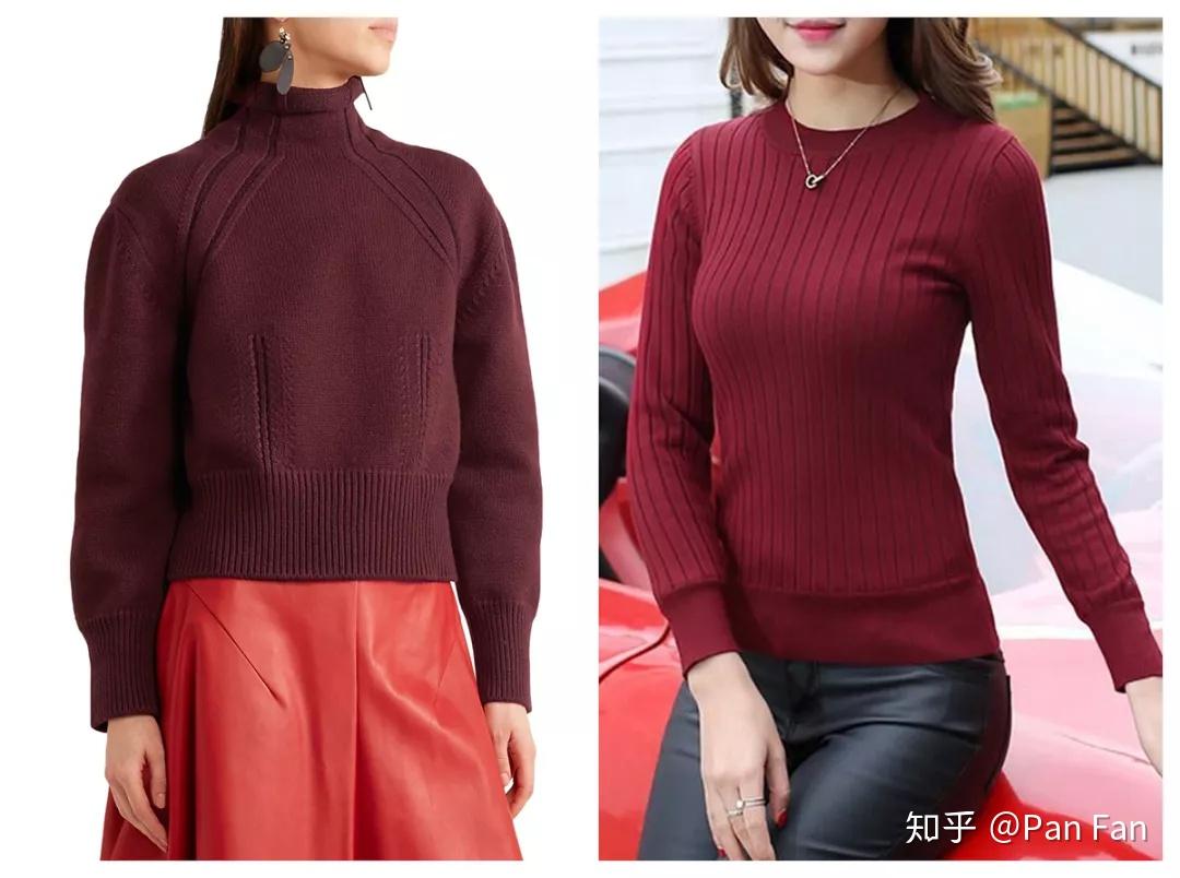 深酒红是梅根挚爱的颜色,我个人一贯管这个色叫猪肝色,我觉得很难穿