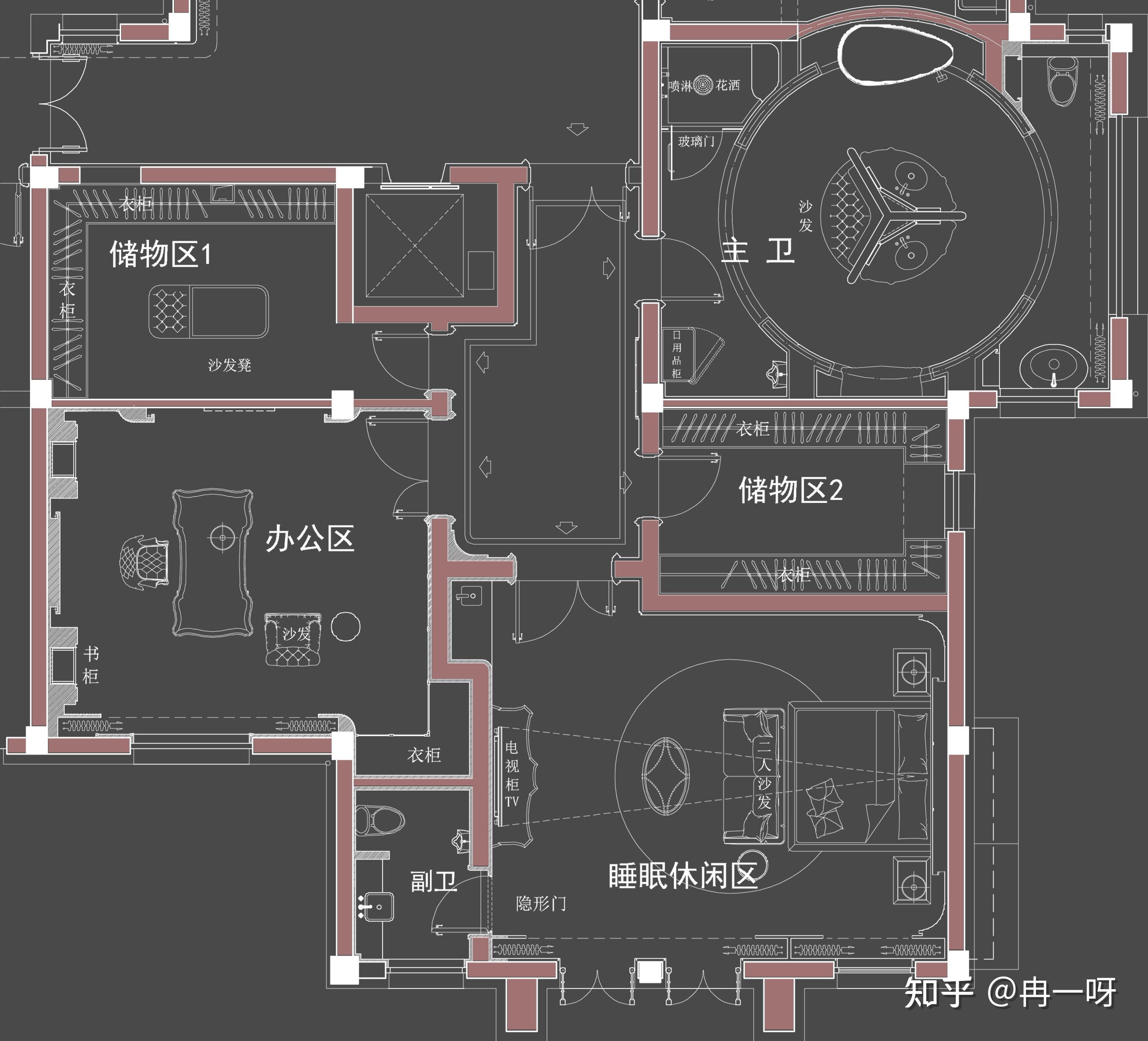 大面积卧室该怎么布局?