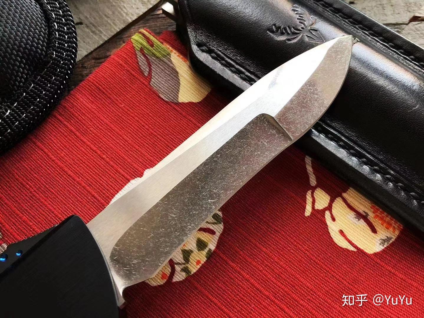 钢卡,尼龙包钛合金蓝色螺丝铝合金柄拉丝黑色dlc图层龟头式多段几何