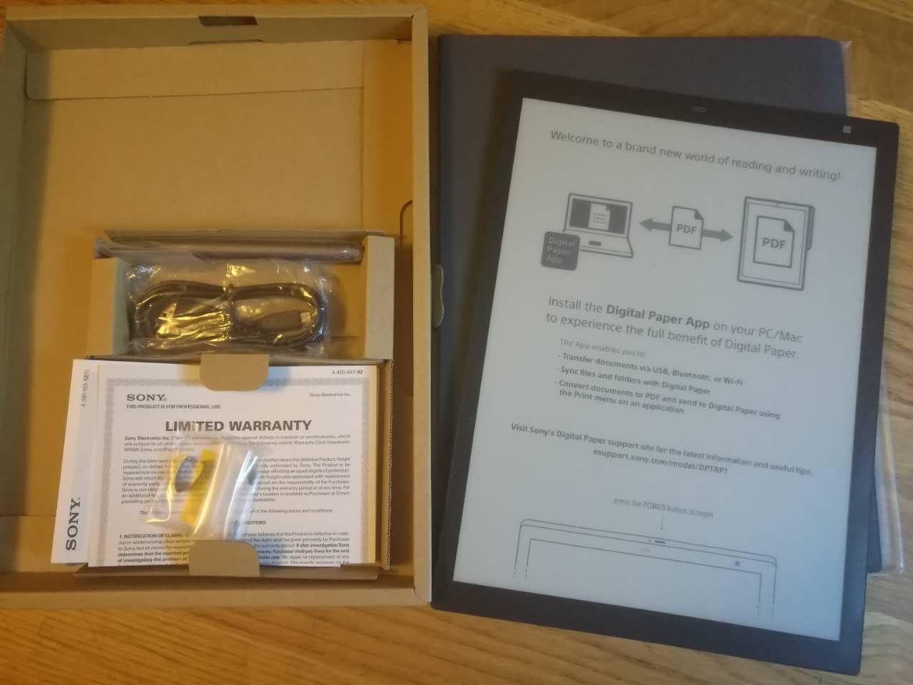 如何评价索尼最新推出的电纸书新品dptrp1