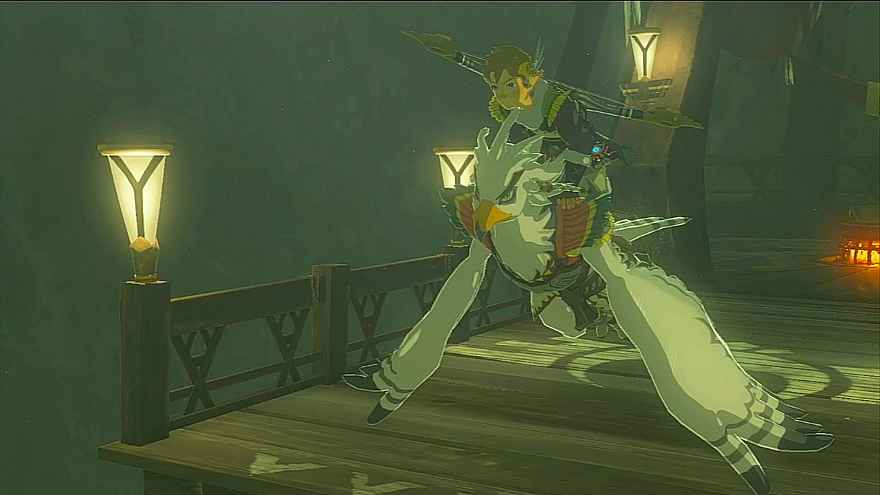 巨巨可爱的游戏记录塞尔达传说旷野之息p101飞行训练场训练