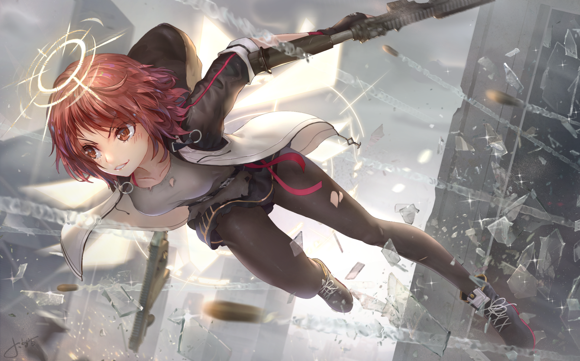 动漫图片明日方舟exusiai图集11p