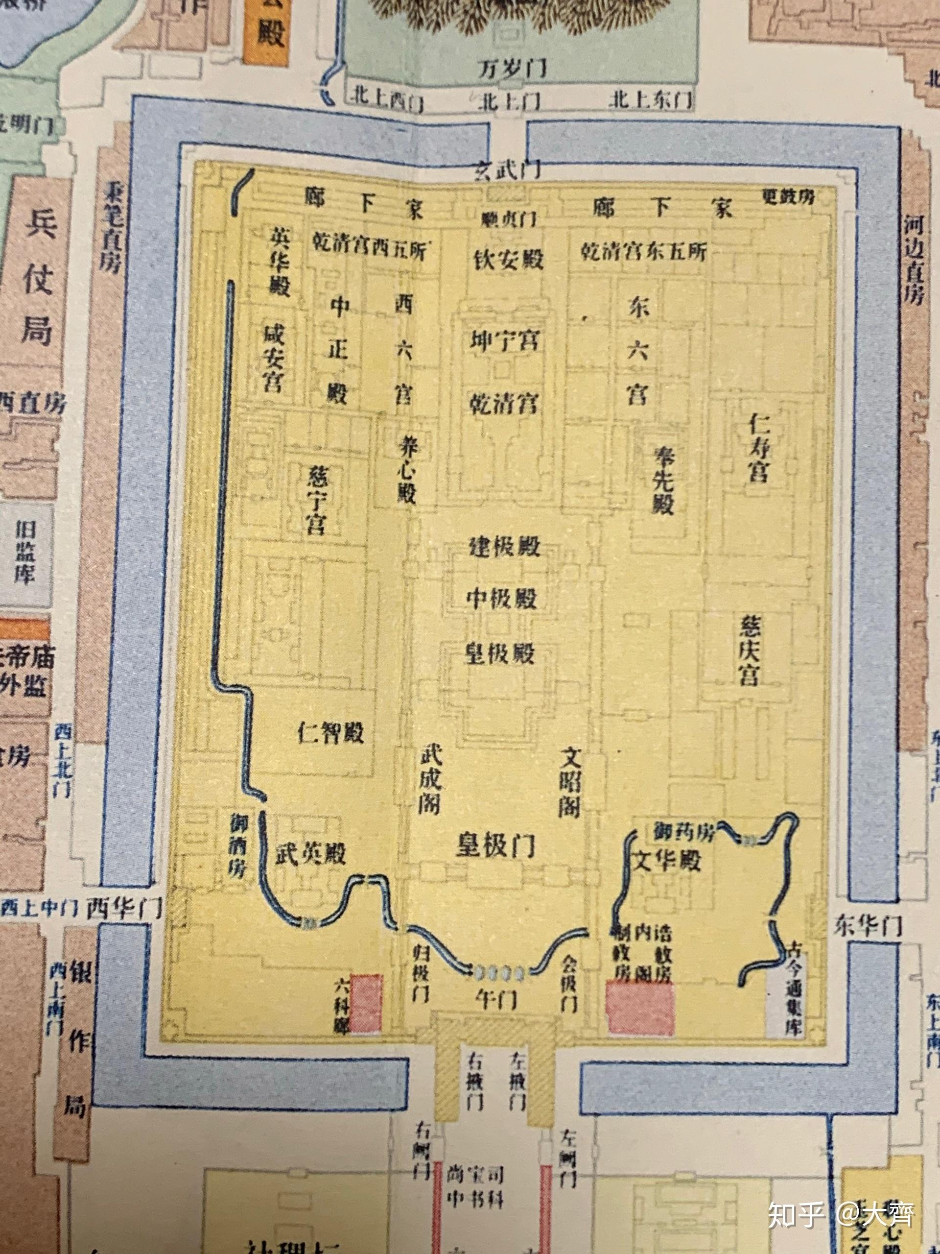 明代皇城地图是怎样的