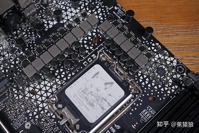 更二次元了华硕rogstrixb760ggamingwifis新小吹雪开箱