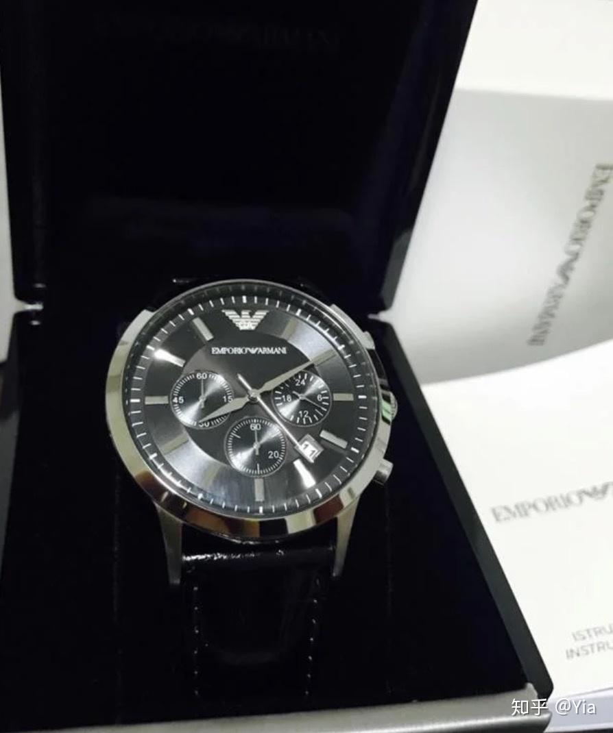 出门被问八百遍的男士手表阿玛尼2447
