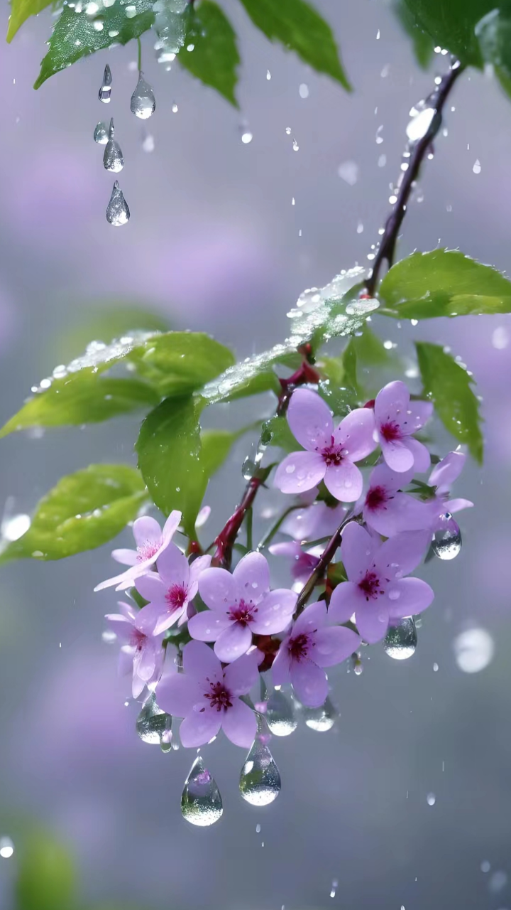 有哪些适合下雨天发朋友圈的优美短句?