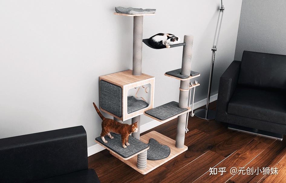 铲屎官们请注意!10款喵喵都说“nice”的猫爬架设计案例分享 - 知乎