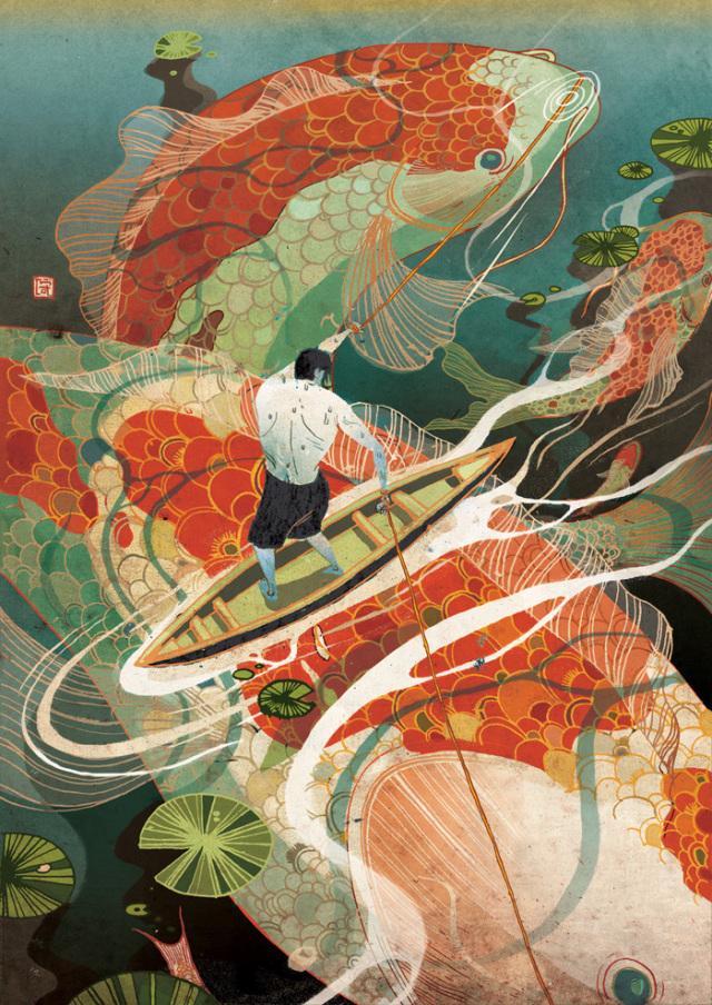 她是荣登福布斯榜的中国插画师,25岁便画出最绚丽的东方韵味 - 知乎