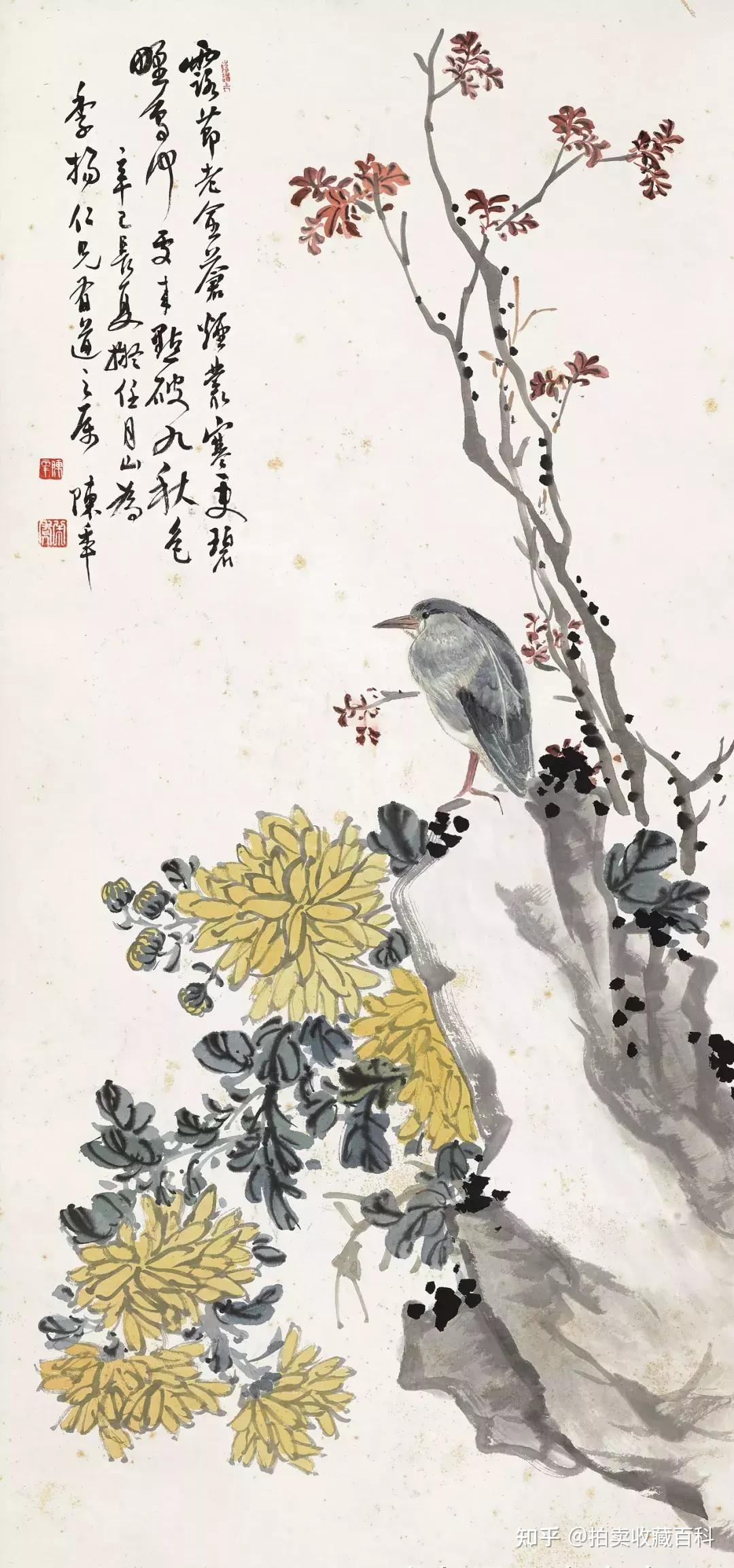 陈半丁字画拍卖价格？市场品鉴- 知乎