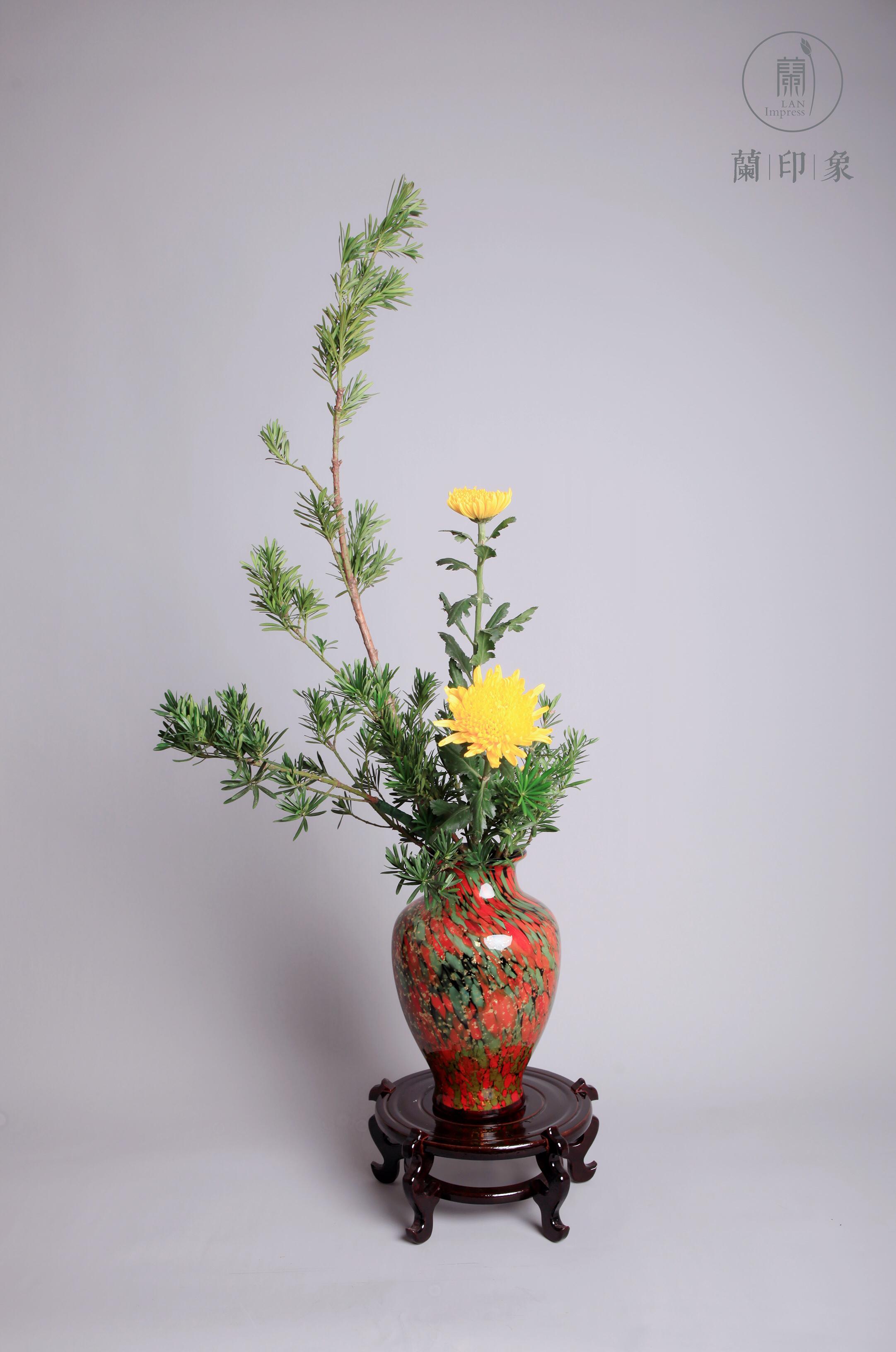 近期教室佳作分享爱心西安插花小原流花道豆瓣同城