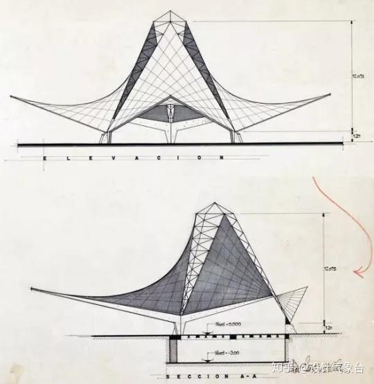 就你也想学扎哈的异形建筑?先把张拉膜结构模型做好吧!