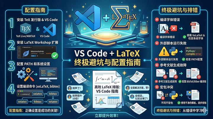 VS Code + LaTeX 终极避坑与配置宝典 - 知乎