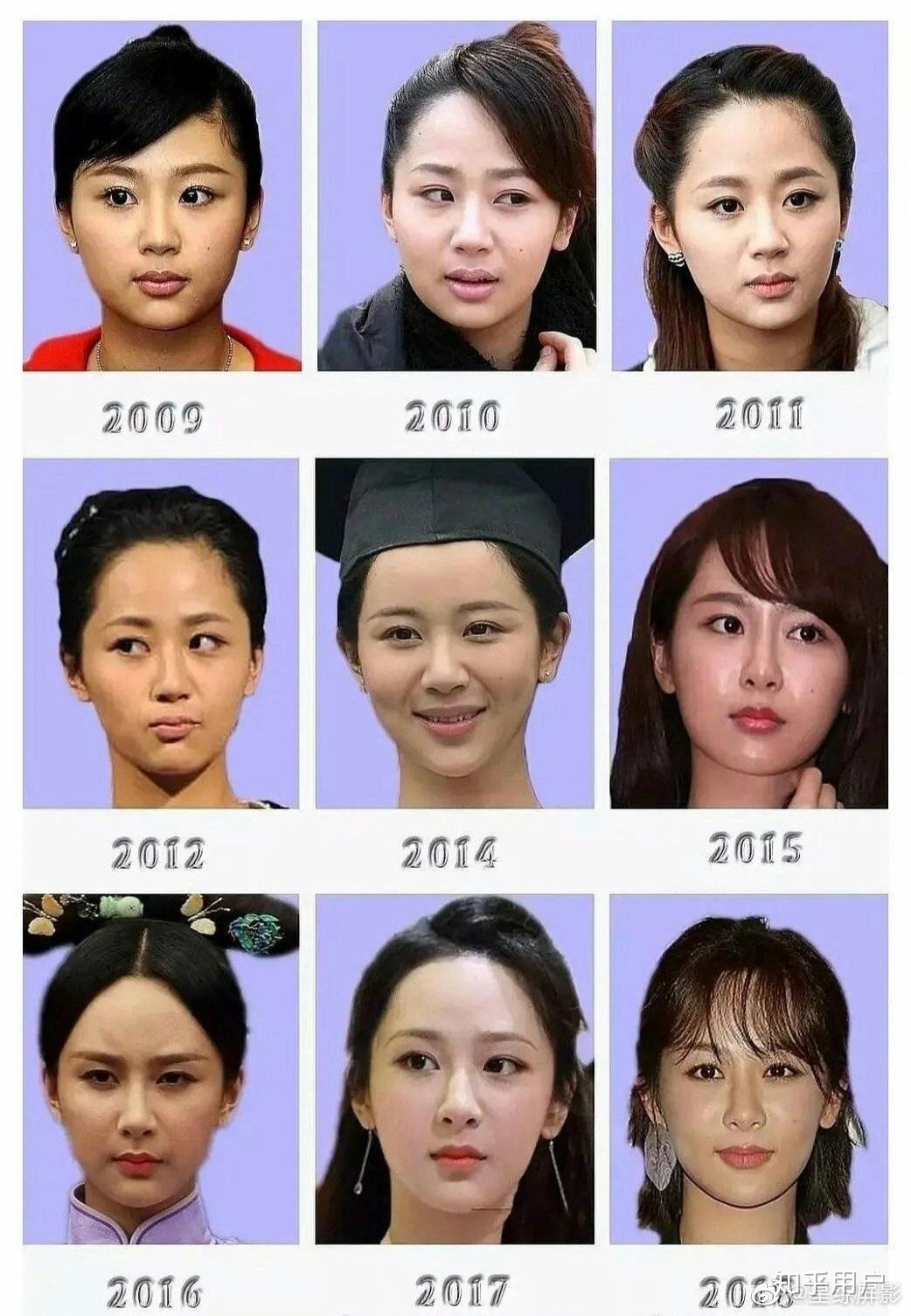 杨紫为什么在娱乐圈颜值长相一般?