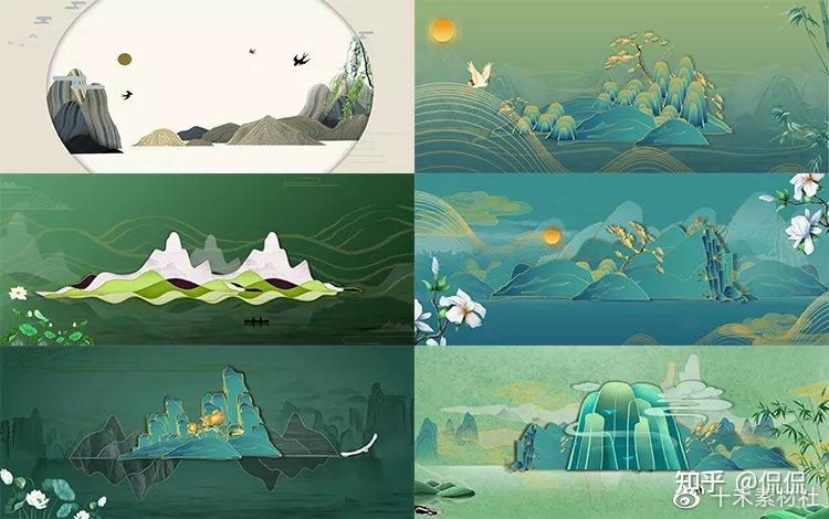 国潮新中式国风设计必备素材