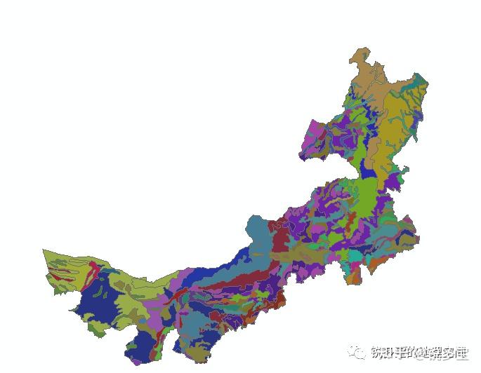 圖四川省土壤分佈圖引用:高以新,李錦等,