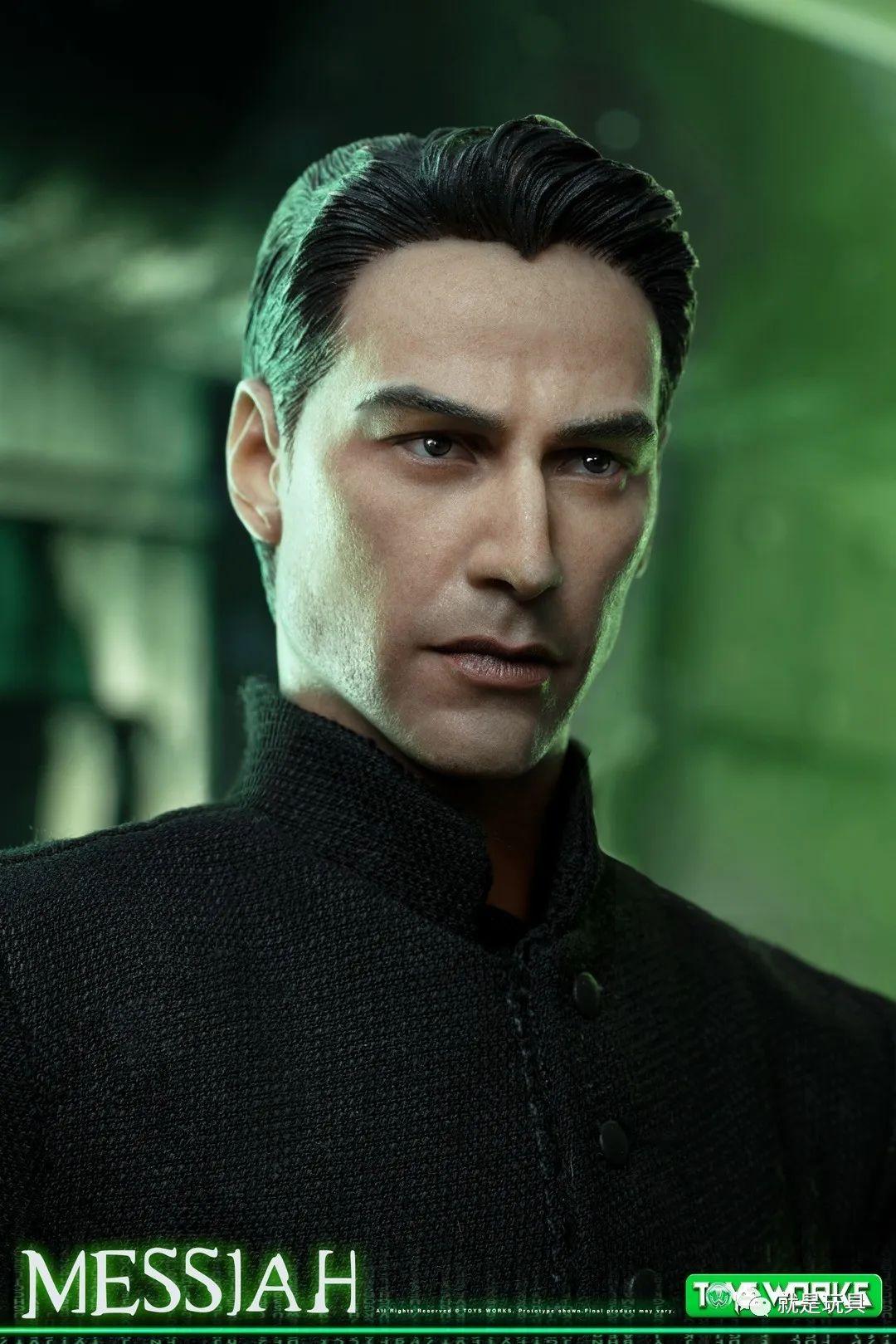 12寸《黑客帝国3》最终战衣尼奥,中华立领超帅!