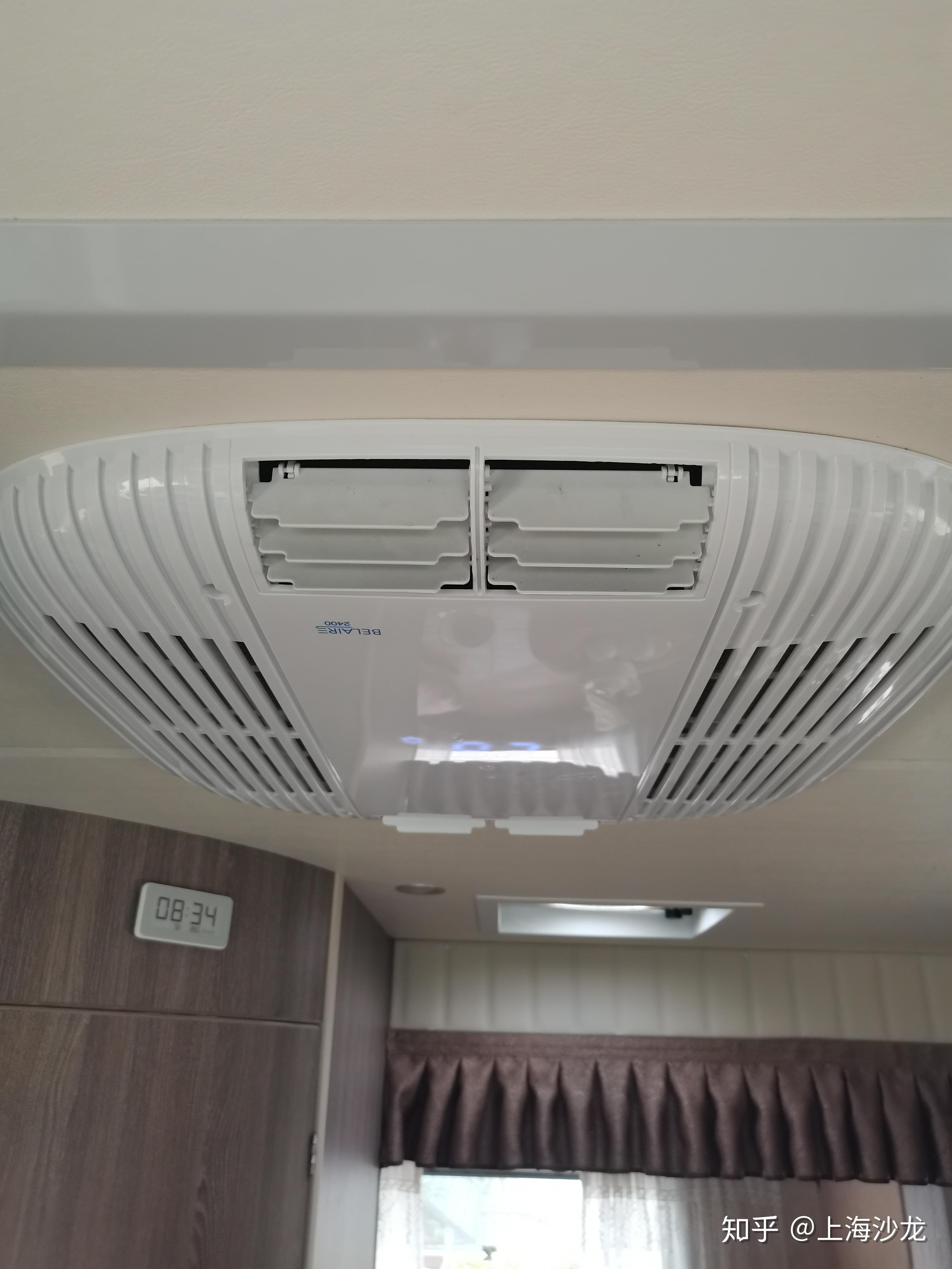 房车顶置空调换气模式