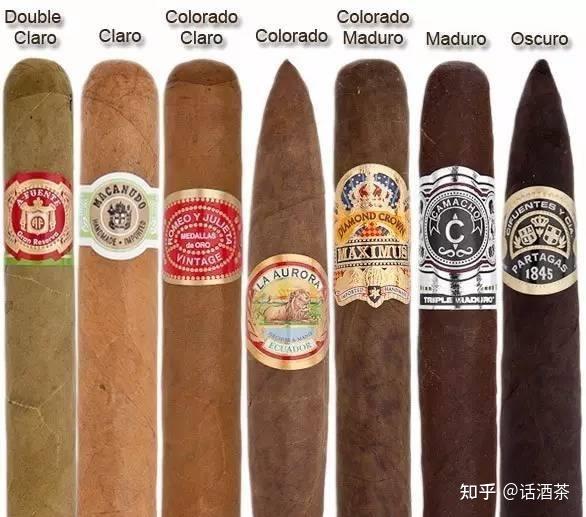选雪茄别只看品牌了,雪茄的7种颜色你一定要懂! 