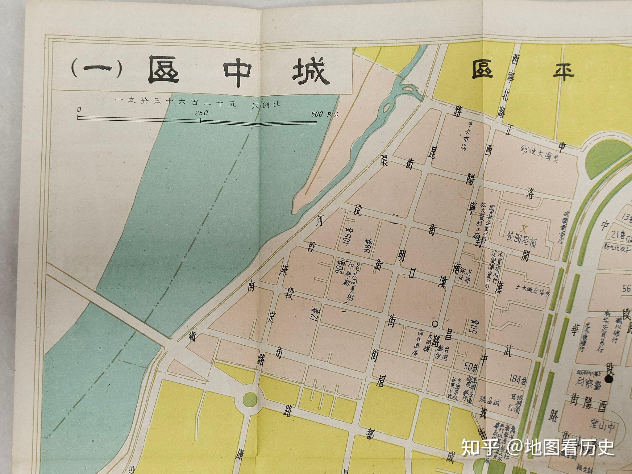 1960年《台北市分区详图》 - 知乎