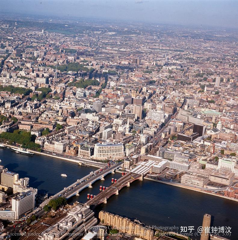 【英国老照片】1986年的伦敦航拍图 67676767