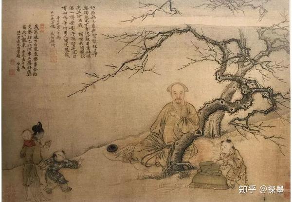 清 禹之鼎 人物画-