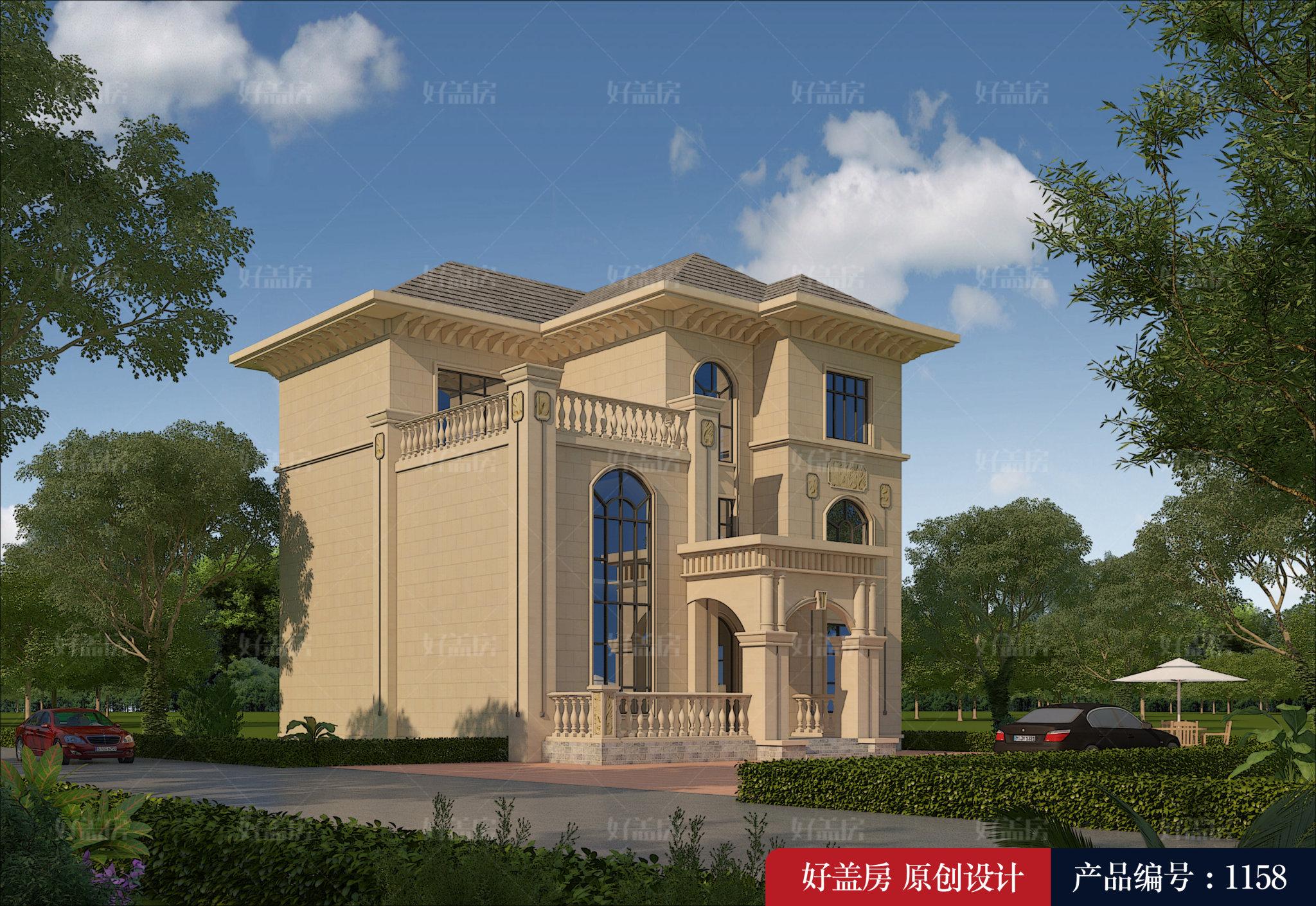 农村二层半普通自建房