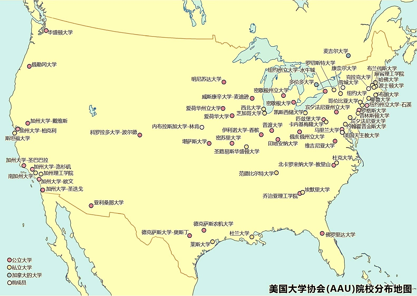 美国一流大学的定义