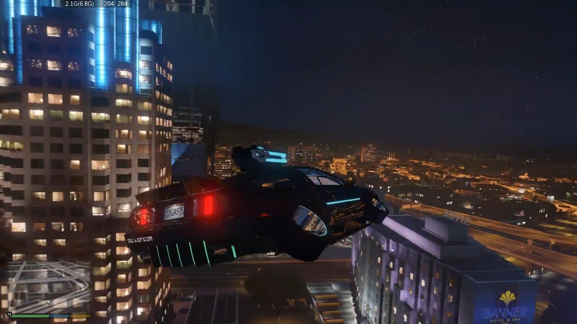 「搬运」洛圣都漂移 车友集会