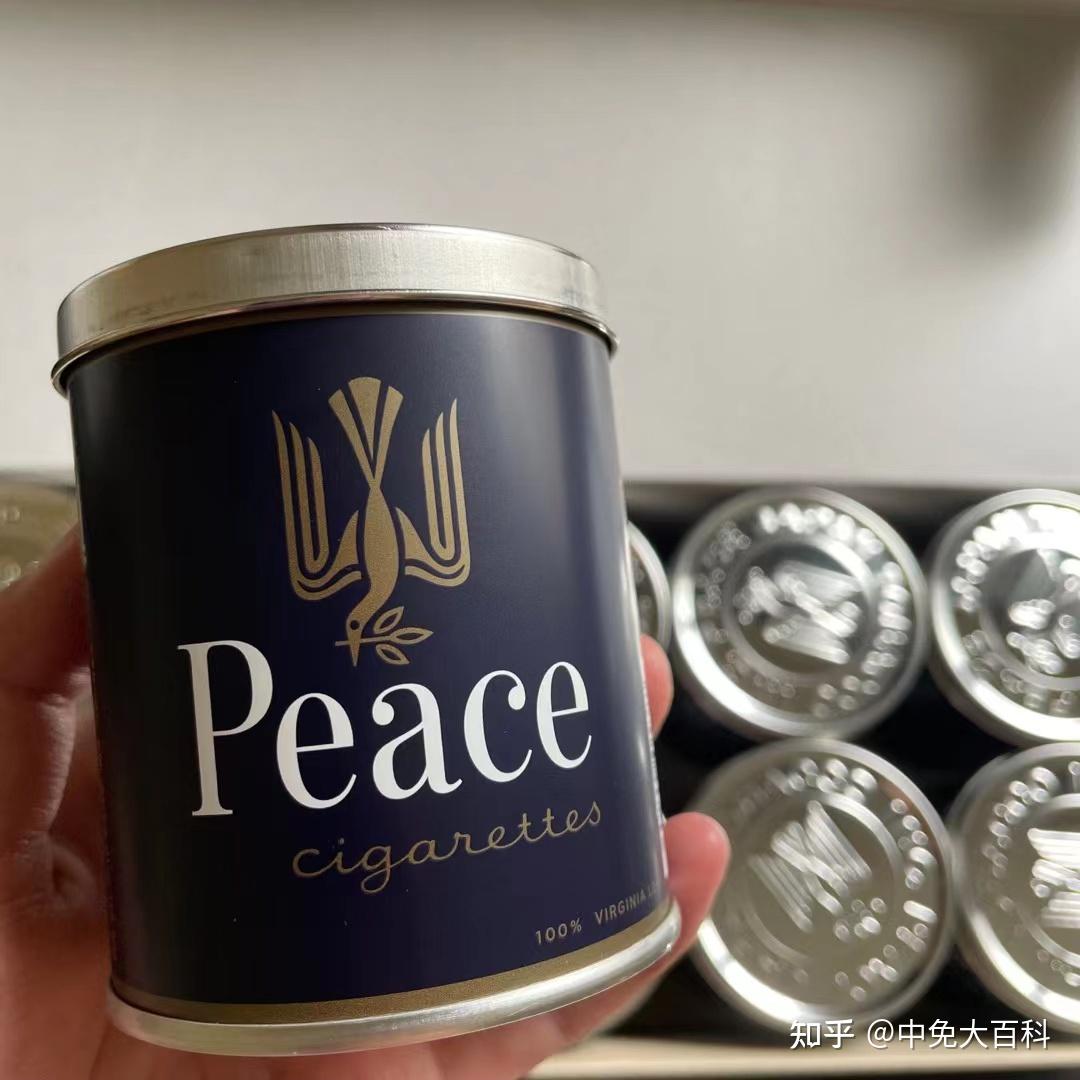peace香烟铁罐图片