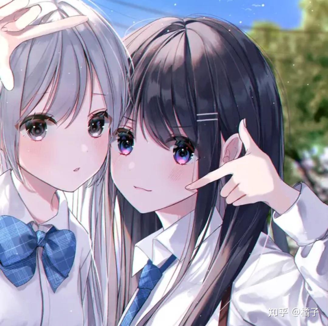 有没有好看女女情头?最好是动漫的? - 知乎