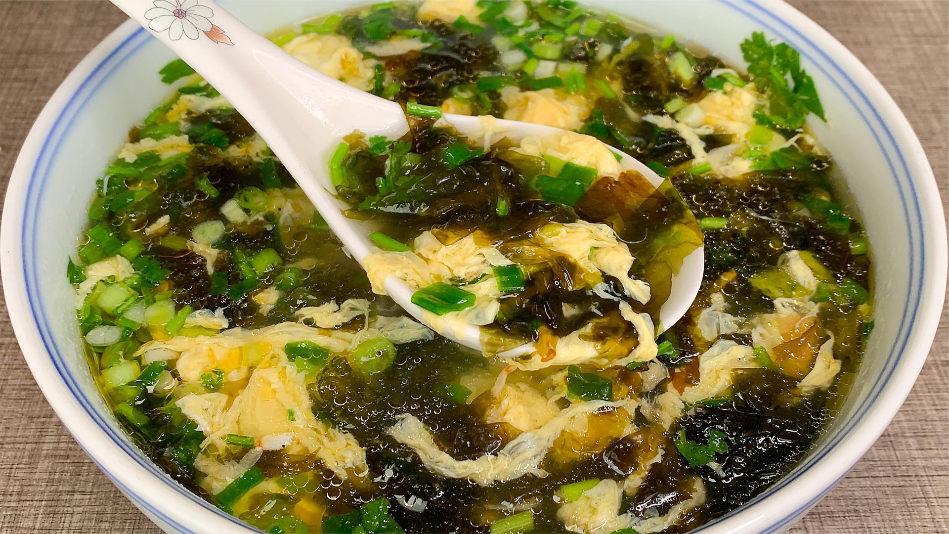 紫菜鸡蛋汤的制作步骤是? - 知乎
