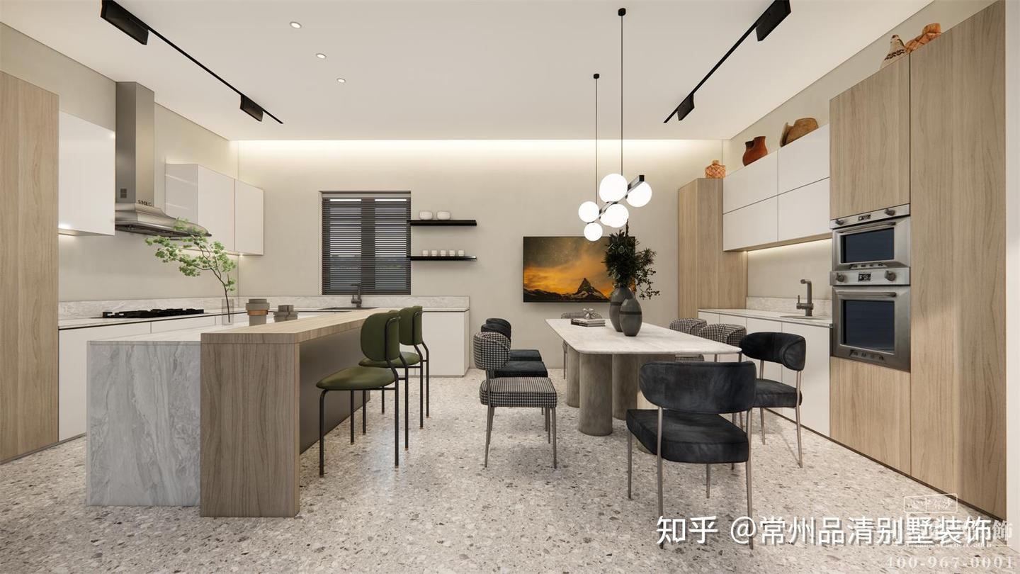 常州别墅装修:家里增加岛台,既美观又便捷 - 知乎