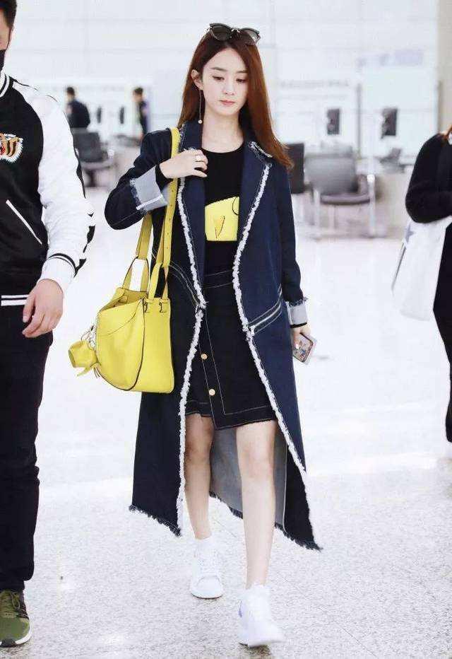 长相甜美的赵丽颖究竟是怎样搭配衣服的呢我们来看看吧