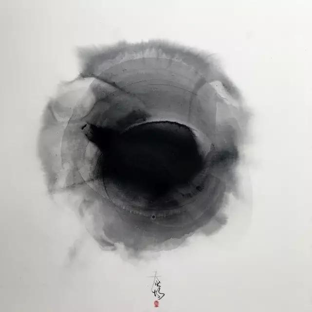 无界画行者郑泰均水墨画赏析中国著名水墨画