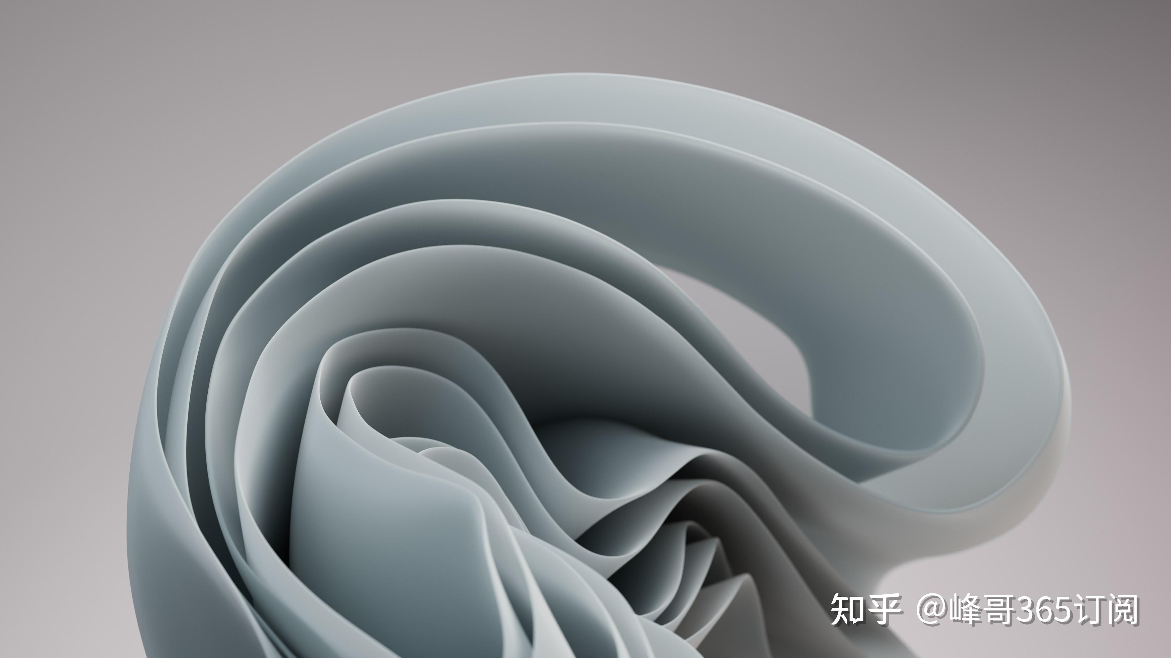 给大家分享下windows11的壁纸,虽然还要一段时间才会收到推送,先把