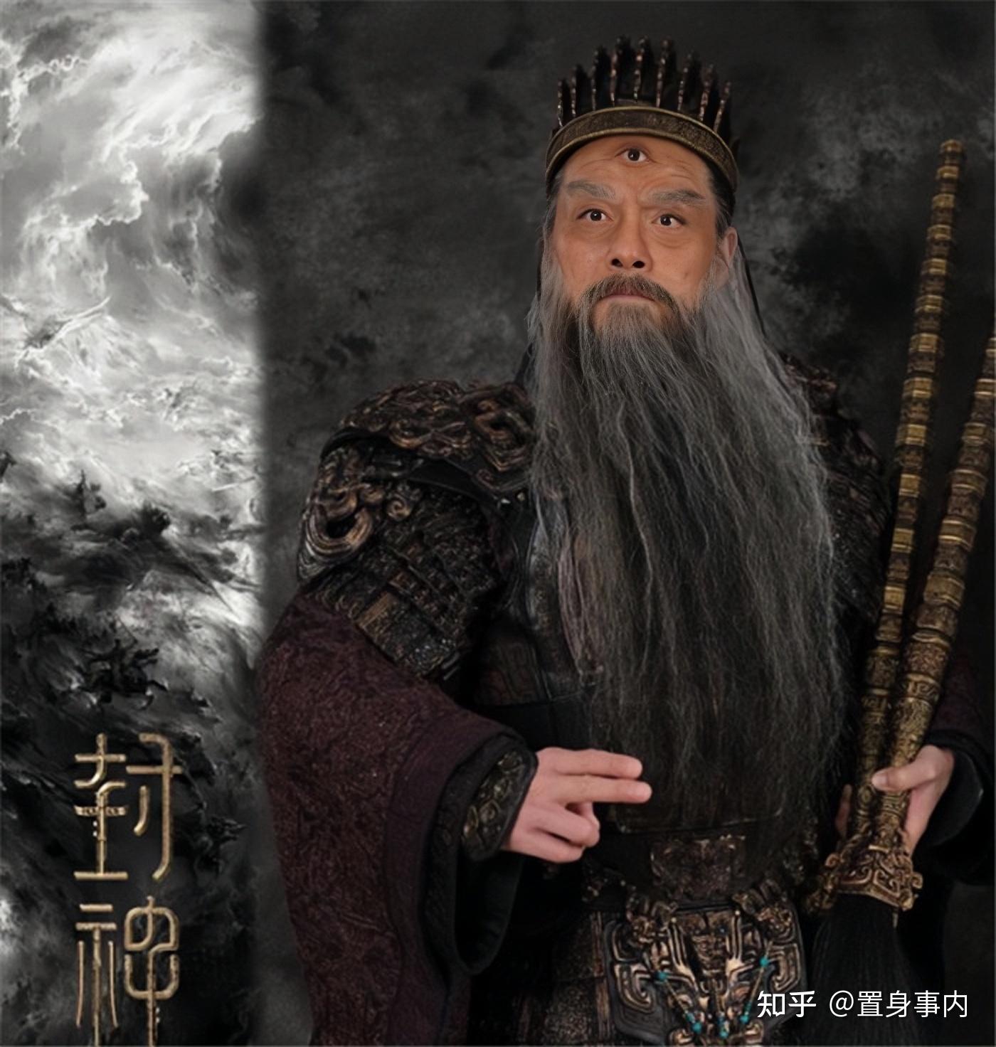 为什么封神中闻太师的第三只眼是横着的而杨戬的第三只眼是竖着的