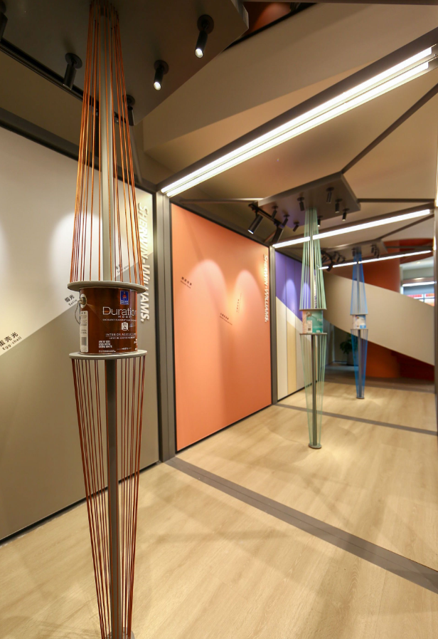 美国宣伟涂料门店探索全球第一桶水性漆