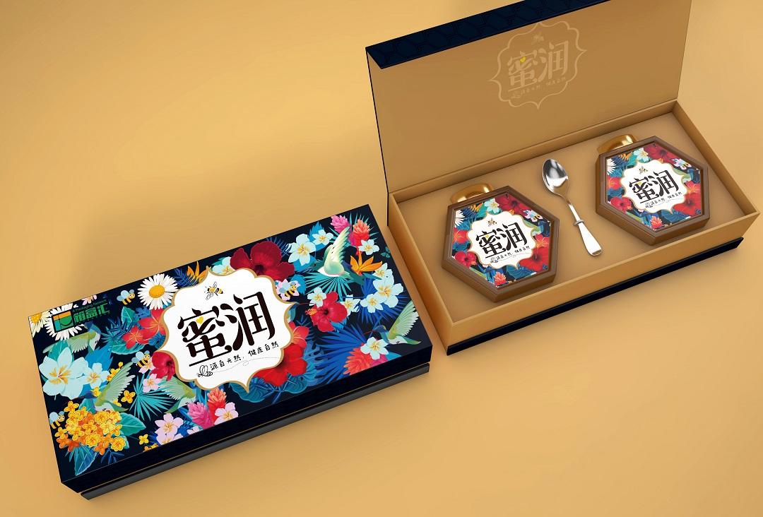 日本蜂蜜包装设计图片